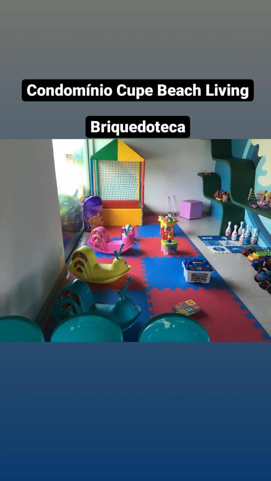 Luxuoso Flat 3 Quartos, Terreo, No Cupe Beach Living - Beira Mar De Pôrto das Galinhas Exteriör bild